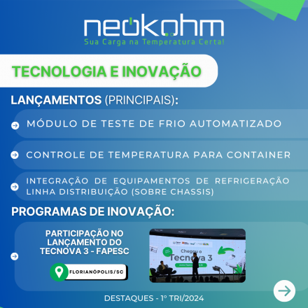 Neokohm | Sua Carga na Temperatura Certa - 