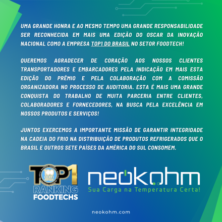 Neokohm | Sua Carga na Temperatura Certa - 